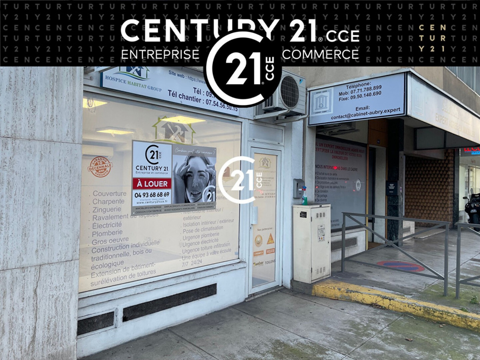 Century 21 CCE, Location bureaux / locaux
